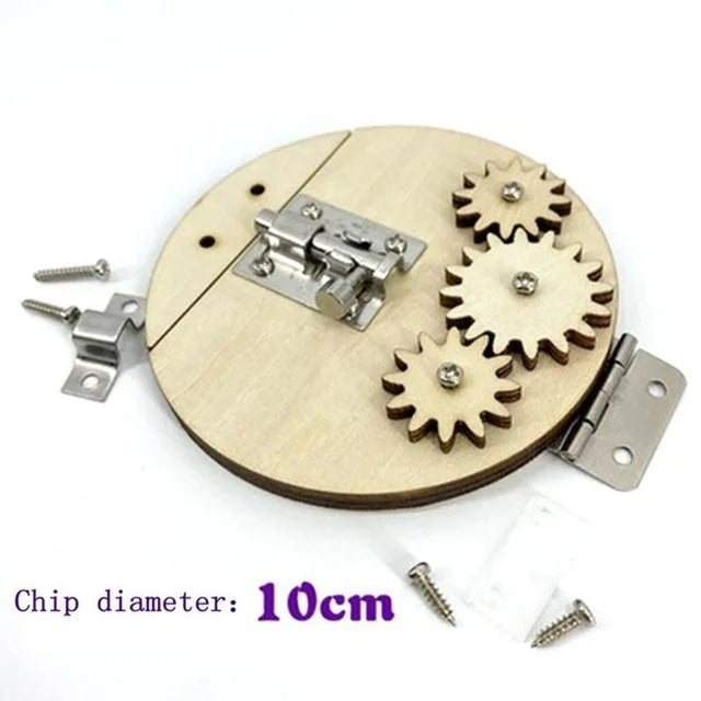 Montessori DIY Busy Board Kit – Early Learning Accessories & Skill-Building Parts for Toddlers