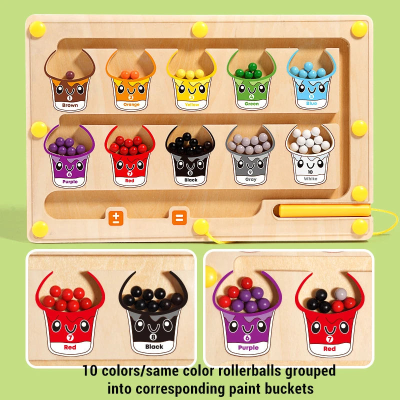 The Montessori Color & Creativity Discovery Board