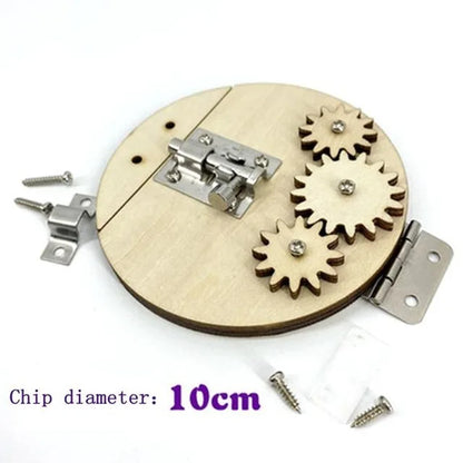 Montessori DIY Busy Board Kit – Early Learning Accessories & Skill-Building Parts for Toddlers